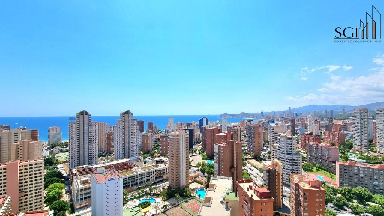 Апартаменты Bahia Views - Premium Torres D' Oboe Бенидорм Экстерьер фото