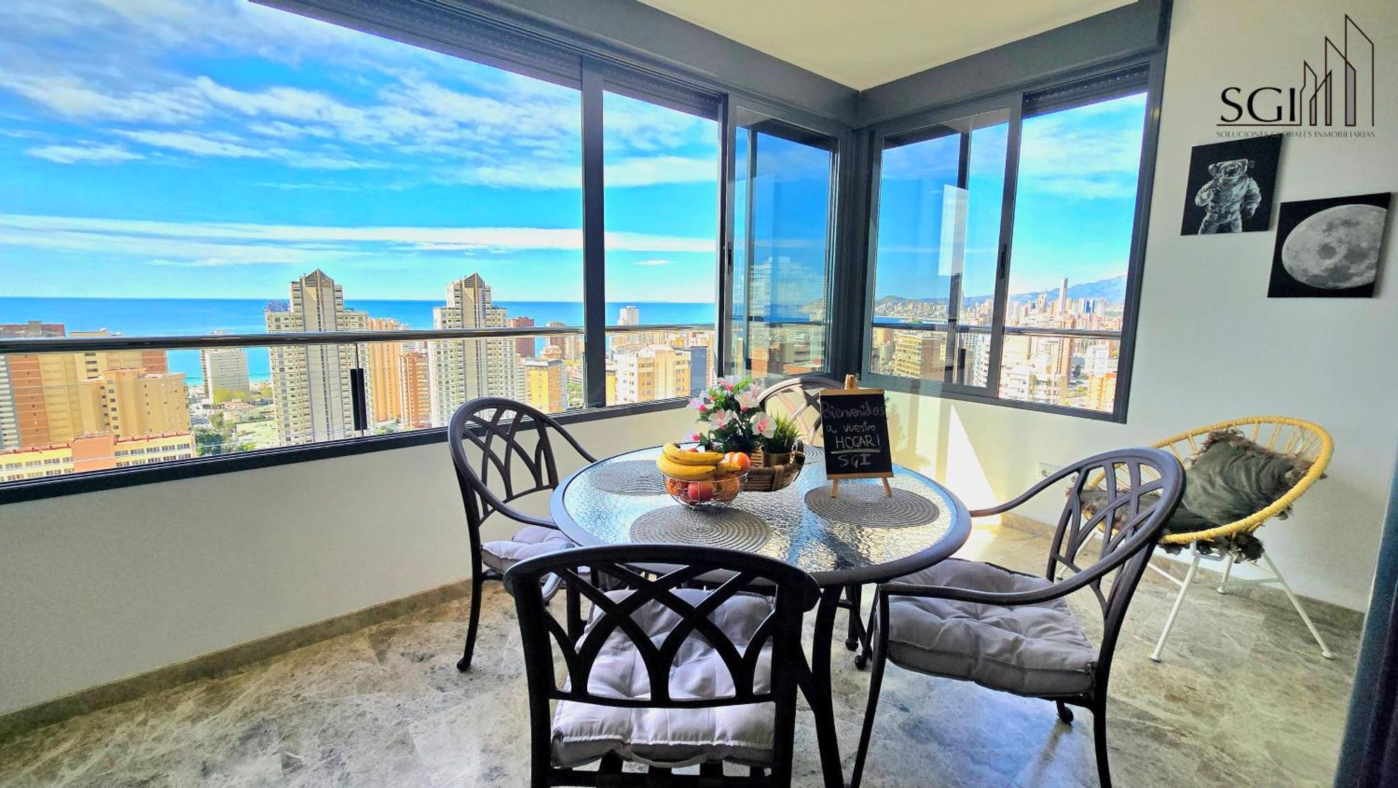Апартаменты Bahia Views - Premium Torres D' Oboe Бенидорм Экстерьер фото