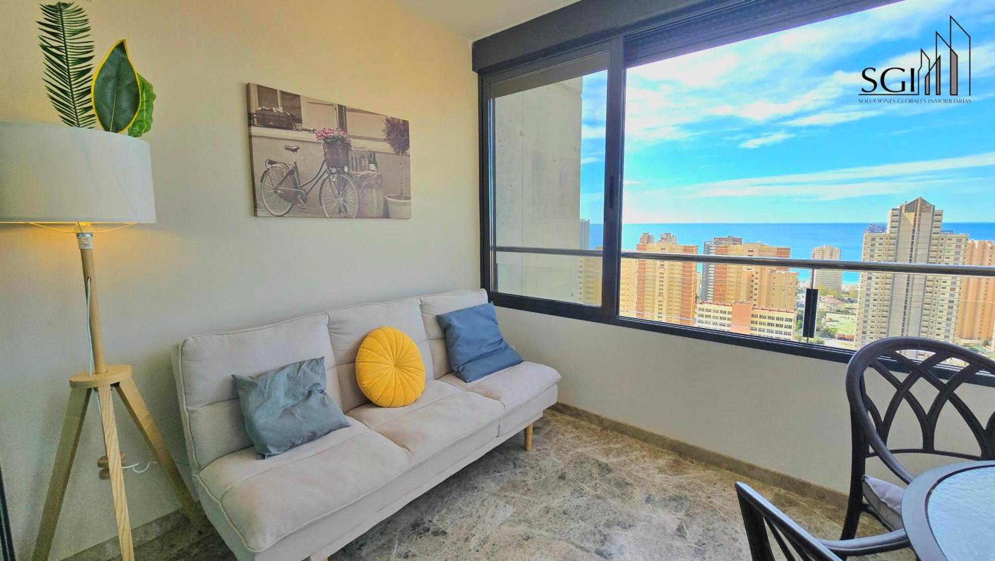 Апартаменты Bahia Views - Premium Torres D' Oboe Бенидорм Экстерьер фото
